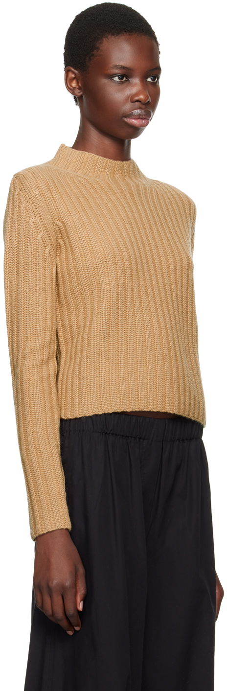 Sweater Max Mara Max Mara Aloa Mock Neck Sweater Brun | 2421366022600 MM12037, 1