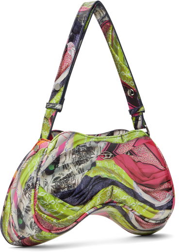 Skuldertaske Diesel Shoulder Bag Flerfarvet | X10201 P6019, 1