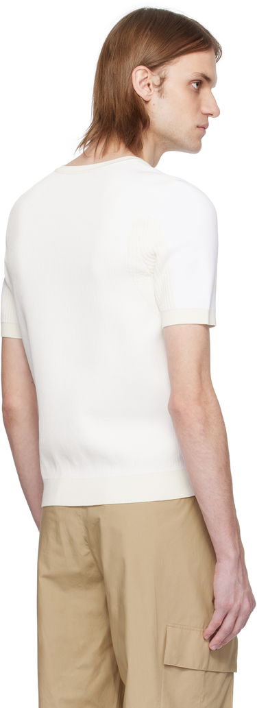 Sweater Lacoste Lacoste Runway Graphic Knit T-Shirt Hvid | AH6765, 2