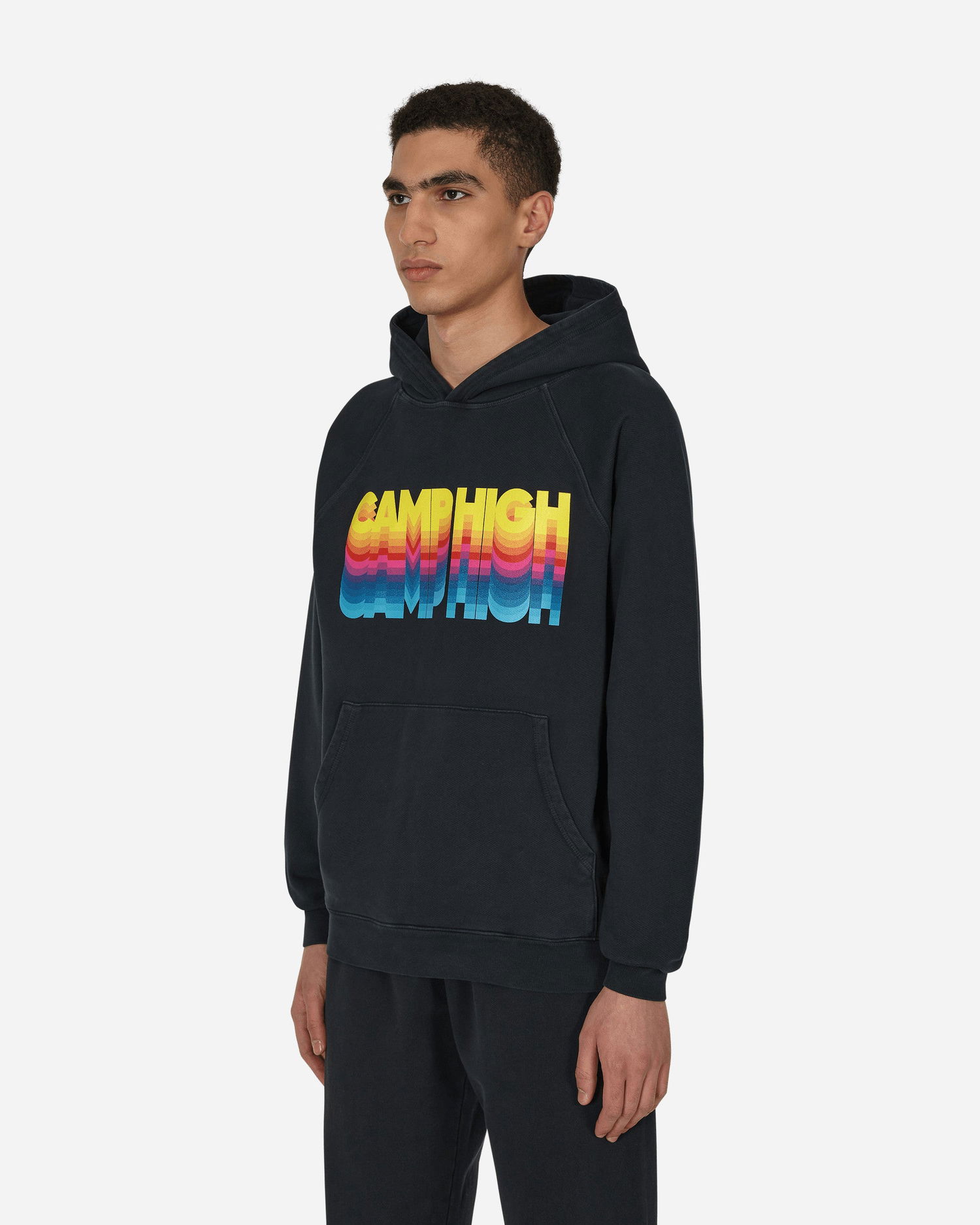 Sweatshirt Camp High High Vibrations Hoodie Sort | CHVIBHOOD VINTAGEBLACK, 1
