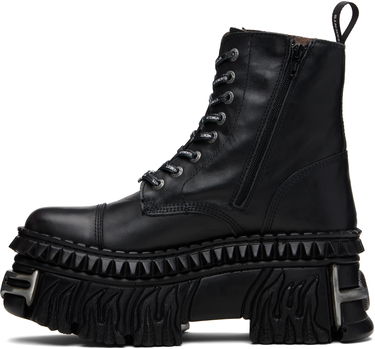 Sneakers og sko VETEMENTS VETEMENTS New Rock Edition Combat Boots Sort | UE64BO220B, 2
