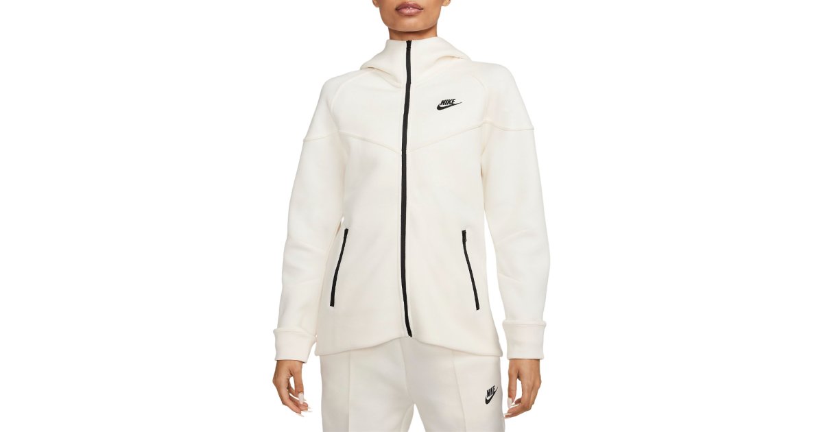 Sweatshirt Nike Tech Fleece Windrunner Hvid | fb8338-110, 1