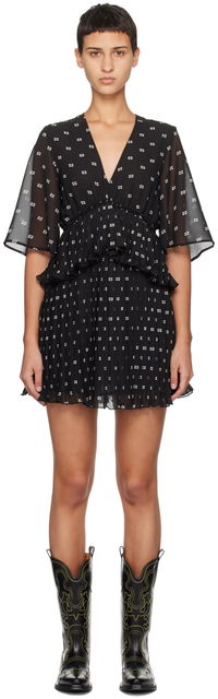 Pleated Minidress