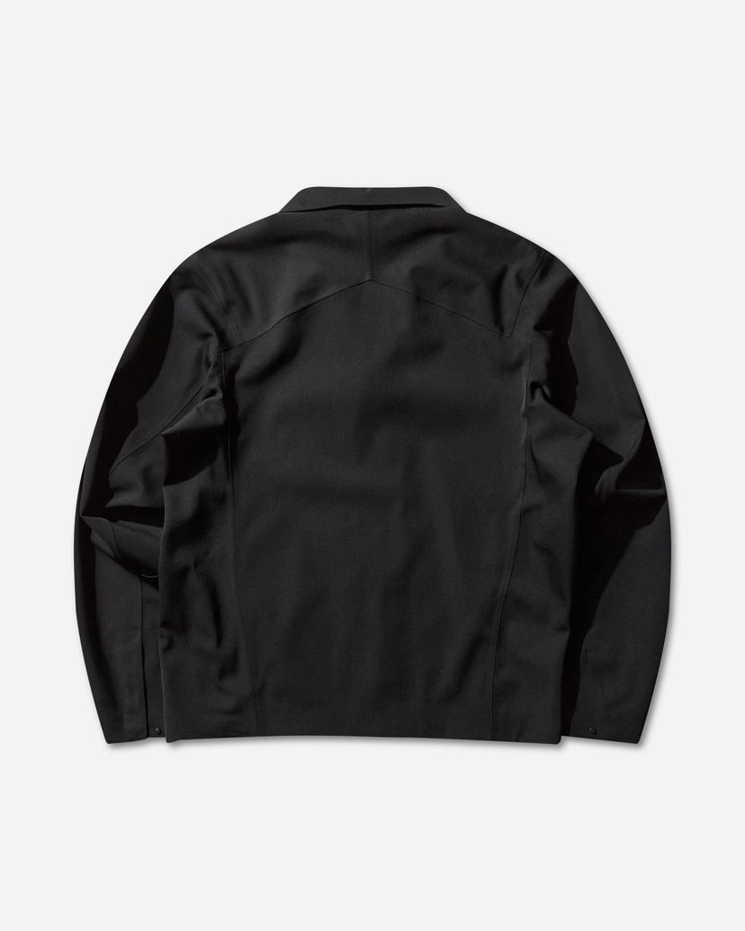 Jakke Arcteryx Voronoi Wool Jacket Sort | X000009959 BLACKHEATHER