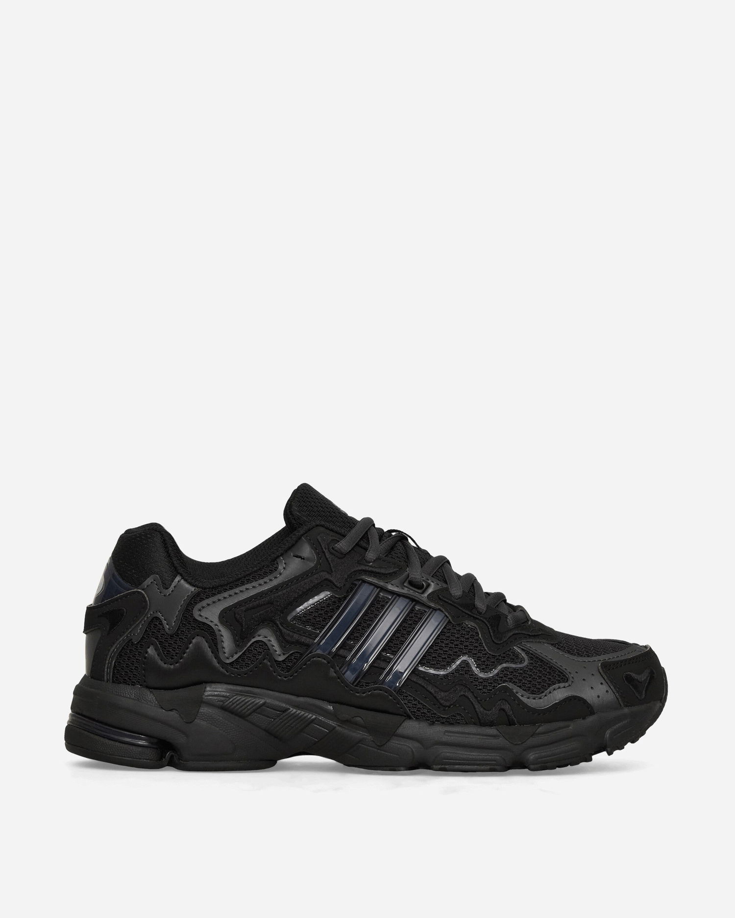Sneakers og sko adidas Originals x Bad Bunny Response CL "Triple Black" Sort | ID0805, 1