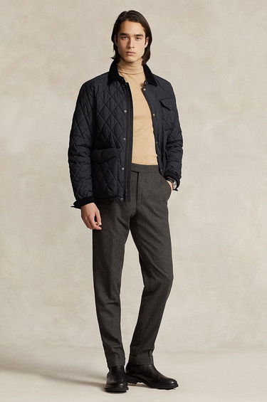 Puffer jakke Polo by Ralph Lauren Navy Blue Quilted Jacket Sort | 710847071, 2