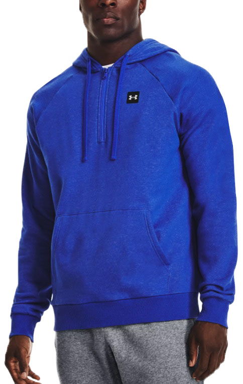 Sweatshirt Under Armour Rival Fleece 1/2 Zip Blå | 1373371-486, 0