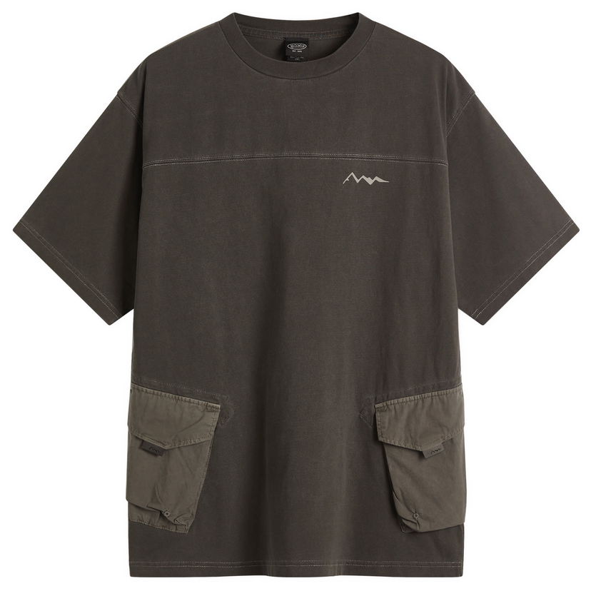 T-shirt Manastash Manastash Disarmed T-Shirt with Pockets, Size Large Grå | 7925135002-010