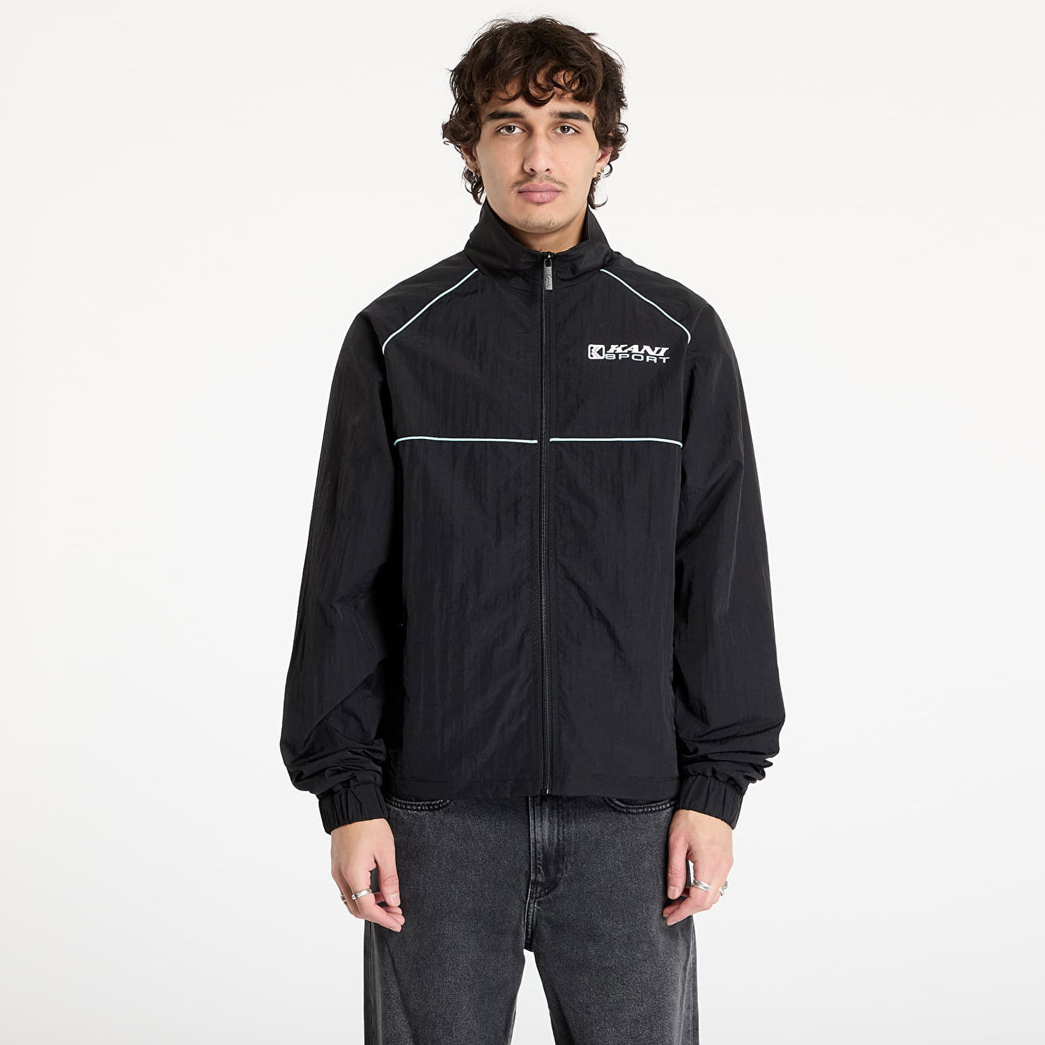 Vindjakke Karl Kani Sport Track Sort | 60780005, 0
