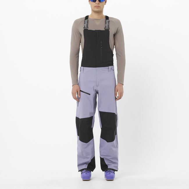 Bukser Salomon Moon Patrol Gore-tex Bib Ski Pants Flerfarvet | LC2705500, 0