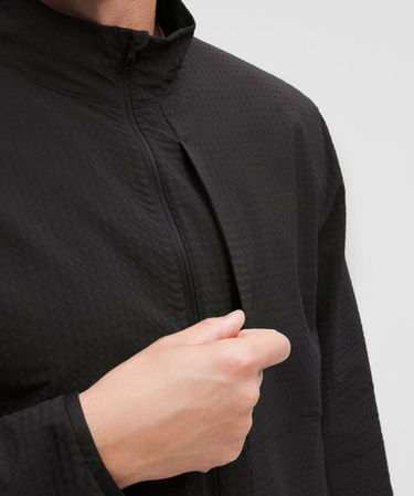 Jakke lululemon Textured Grid Full-Zip Jacket Sort | prod20005799, 5