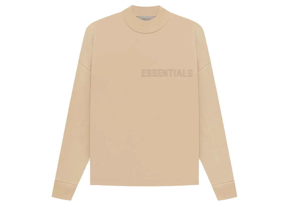 T-shirt Fear of God Essentials LS Tee Sand Beige | 125BT222014F, 0
