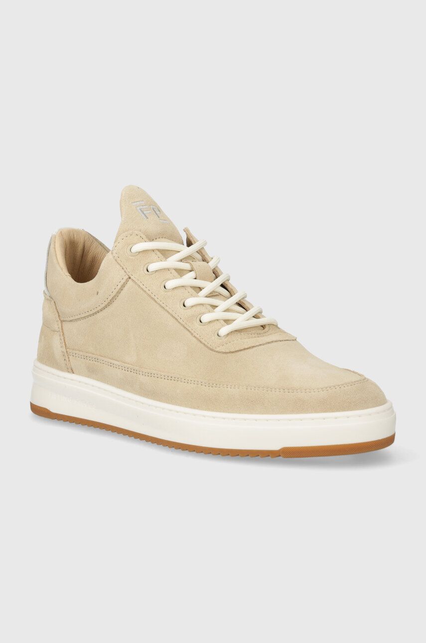Sneakers og sko Filling Pieces Low Top Ripple Suede Beige | 10122791919, 0