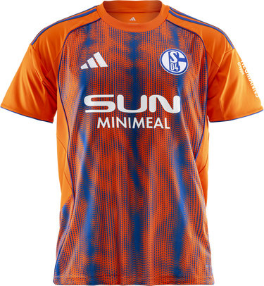 Jersey adidas Originals FC Schalke 04 3rd Jersey 2025/26 Kids Orange | 6s04jd7417, 0