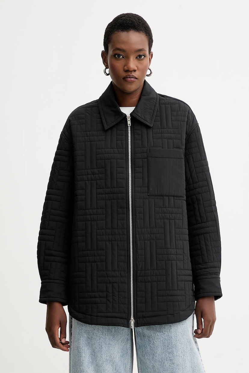 Jakke KENZO Kenzo Oversize Quilted Jacket Sort | FF62BL2399NN