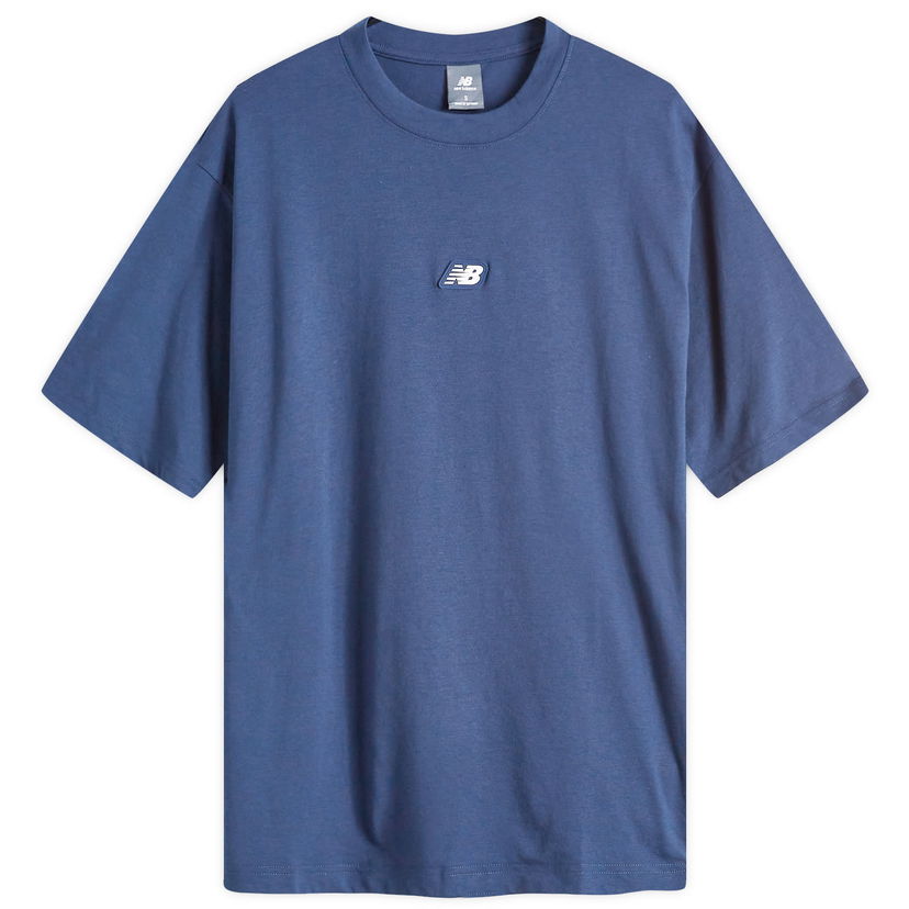 T-shirt New Balance Women's Hoops On Court T-Shirt Size Small Blå | MT44586-NNY