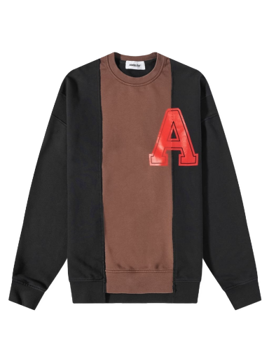 Sweater Ambush Varsity Crewneck Mørkeblå | BMBA026F22FLE0011025