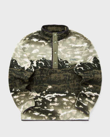 Sweater Columbia Helvetia II Printed Half Snap Fleece Pullover Grøn | 2098461349, 2