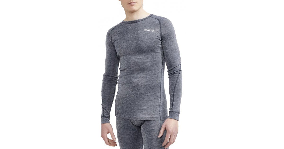 T-shirt Craft Core Wool Merino Tee Grå | 1911546-396200, 1
