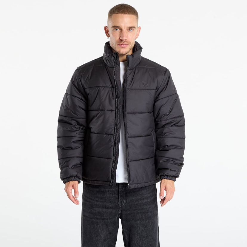 Puffer jakke Vans Vans Hillgate Puffer Jacket Sort | VN000PJ9BLK1