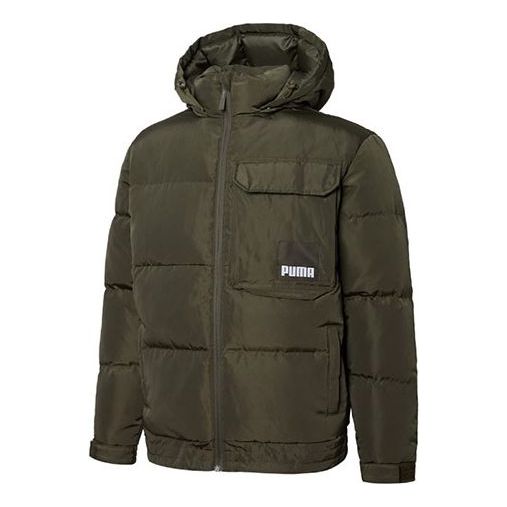 Puffer jakke Puma Loose Down Jacket Grøn | 532915-44
