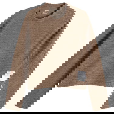 Sweatshirt Satisfy GhostFleece AD Long T-Shirt Brun | 21020-FA, 0