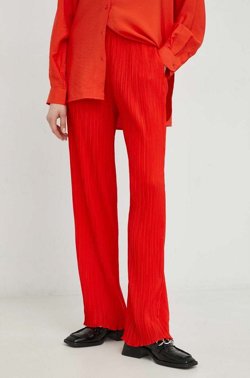 Bukser Samsoe Samsoe Fridah Trousers Rød | F23100171, 0