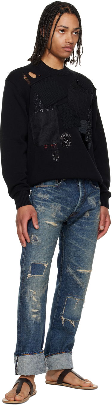 Sweater Junya Watanabe Junya Watanabe Patchwork Knit Sweater Sort | WO-N006-051, 3