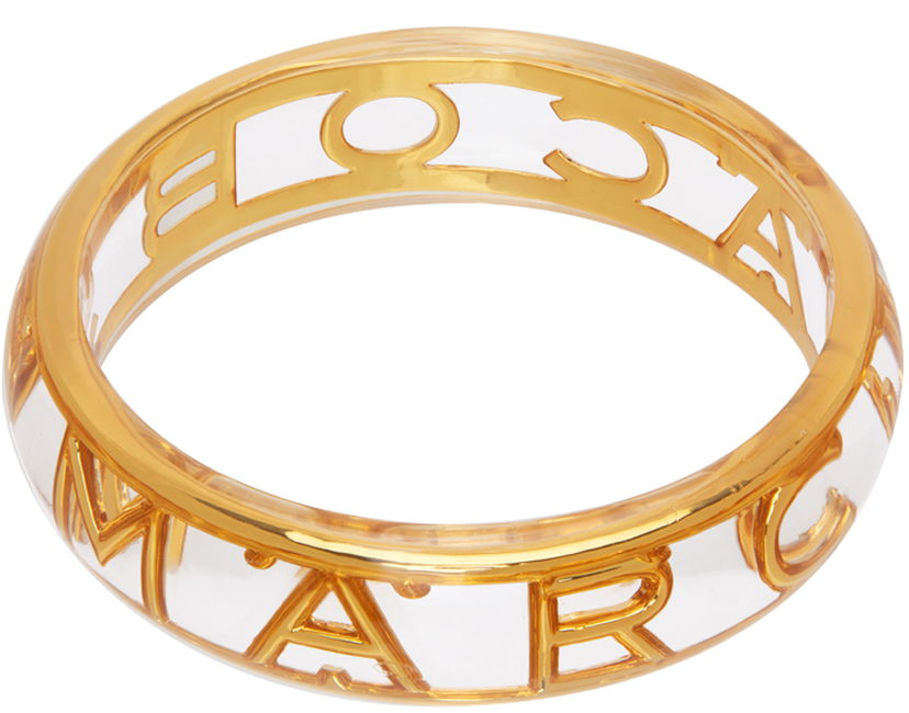 Armbånd Marc Jacobs Marc Jacobs 'The Monogram' Cuff Bracelet Metalisk | J105M01PF22