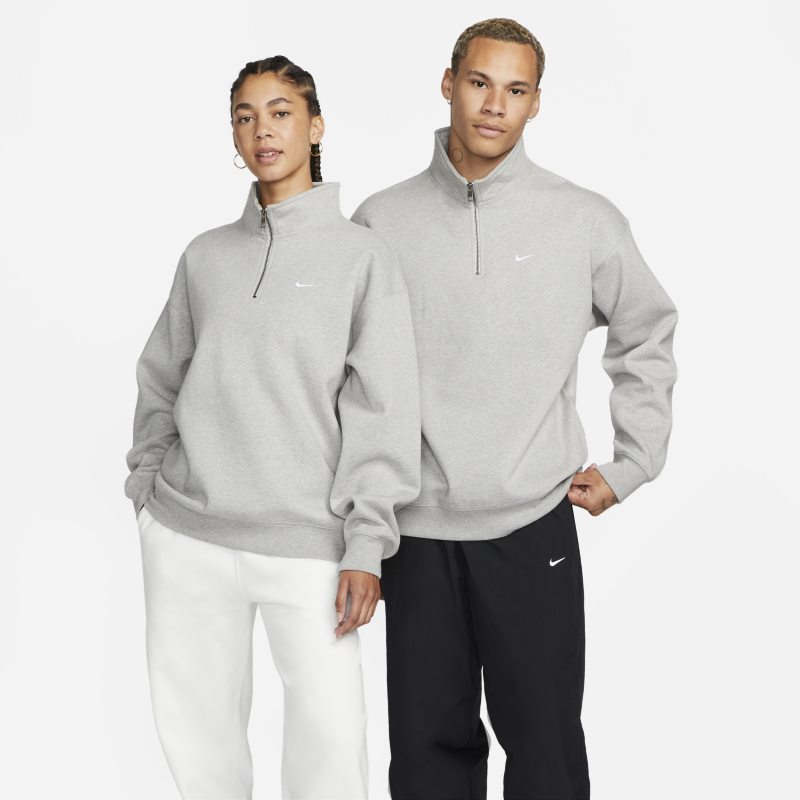 Sweatshirt Nike SOLO SWOOSH 1/4-Zip Top Grå | DQ5209-063, 1