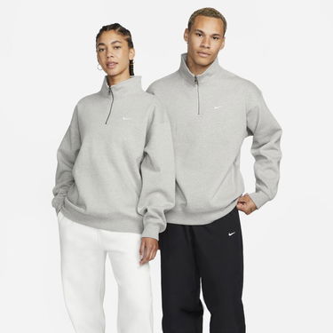 Sweatshirt Nike SOLO SWOOSH 1/4-Zip Top Grå | DQ5209-063, 1