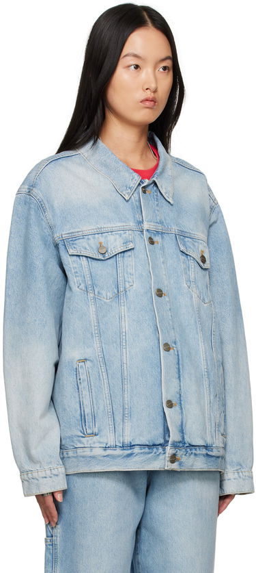 Jakke Marc Jacobs Marc Jacobs 'The Denim Trucker' Jacket Blå | 2P3RJC009D01, 1