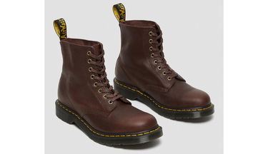 Sneakers og sko Dr. Martens 1460 Pascal Leather Ankle Brun | DM24993257, 3