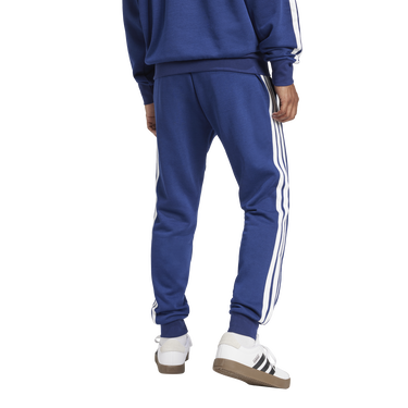 Joggingbukser adidas Performance 3-Stripes Fleece Track Pants Blå | JD1859, 2
