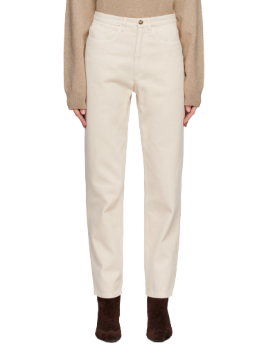 Bukser og jeans A.P.C. Beige Martin F Hvid | COFBL-F09122