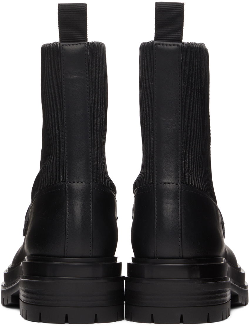 Sneakers og sko Gianvito Rossi Berck Leather Boots Sort | G73261.20GOM.CEO, 1
