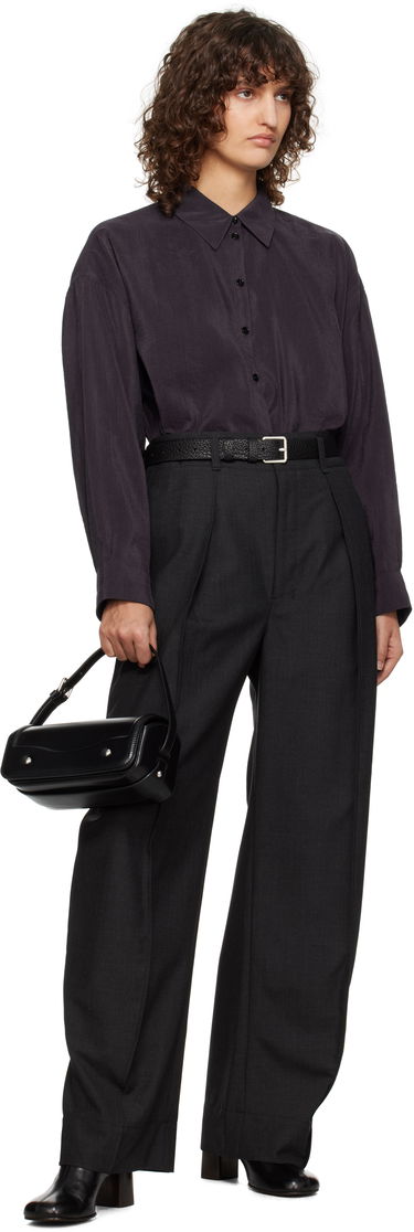 Bukser LEMAIRE LEMAIRE Curved Volume Tailored Pants Sort | PA1118 LF414, 4
