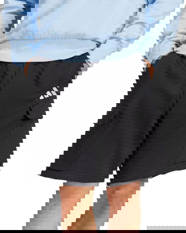 Shorts adidas Originals Essentials Feelcozy Fleece Cargo Shorts Sort | je3869, 1