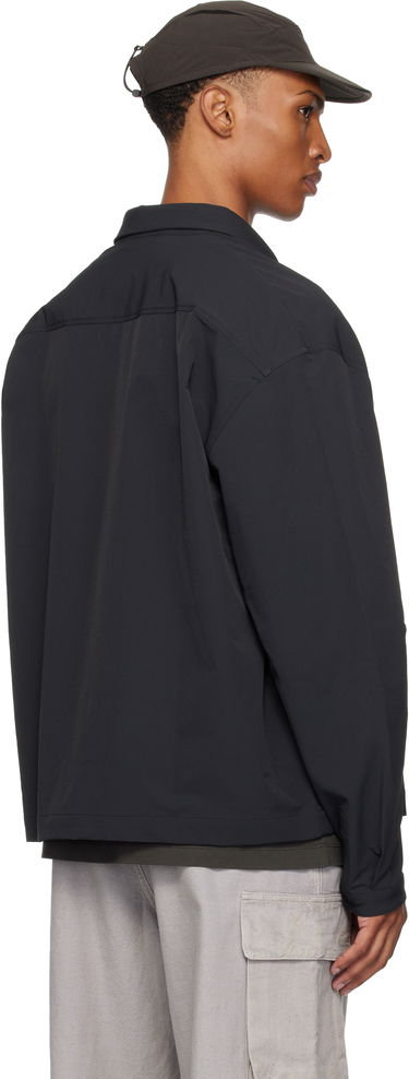 Skjorte ROA ROA Utility Overshirt Sort | RBMW0372FA264, 2