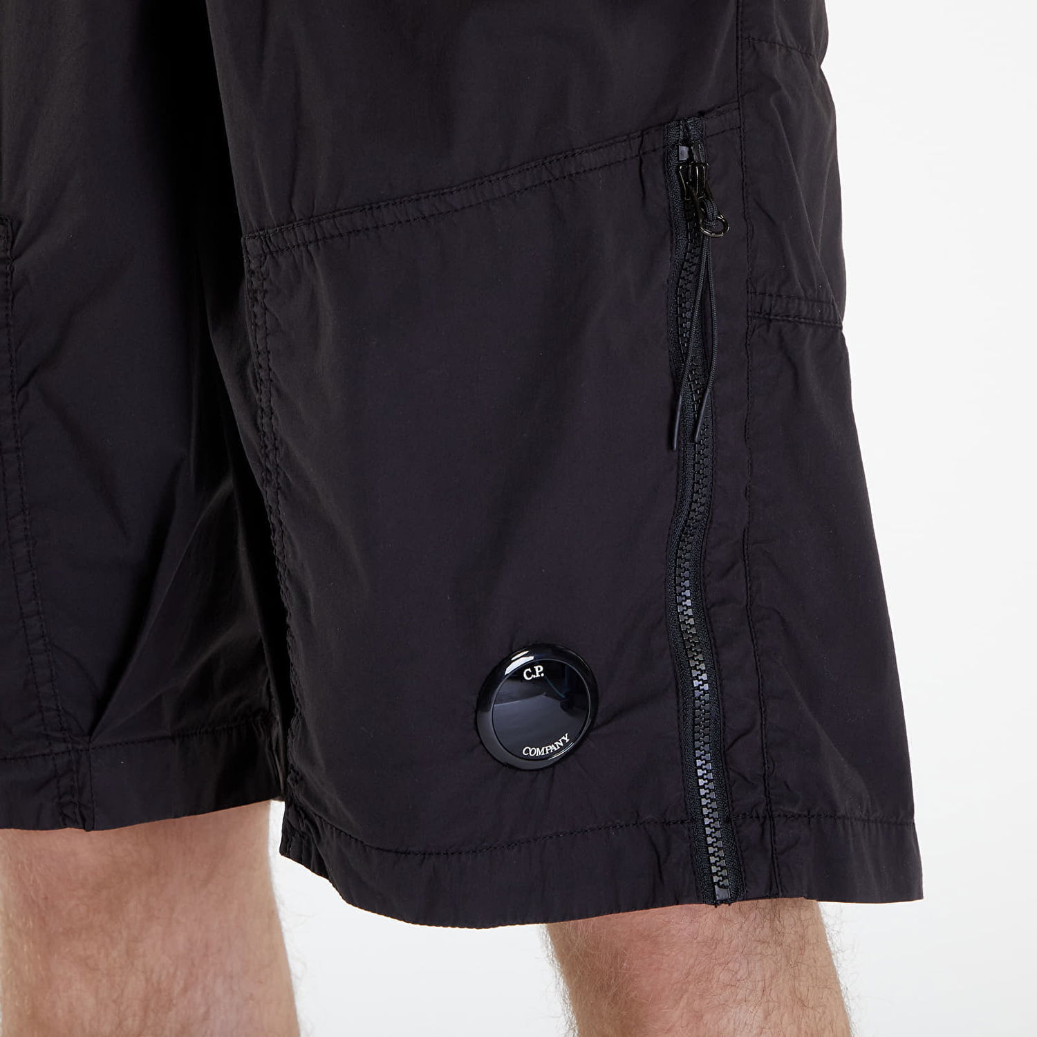 Cargo bukser C.P. Company Cargo Shorts Black Sort | 16CMBE073A006439G-999, 1
