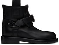 Burberry Leather Cobble Boots