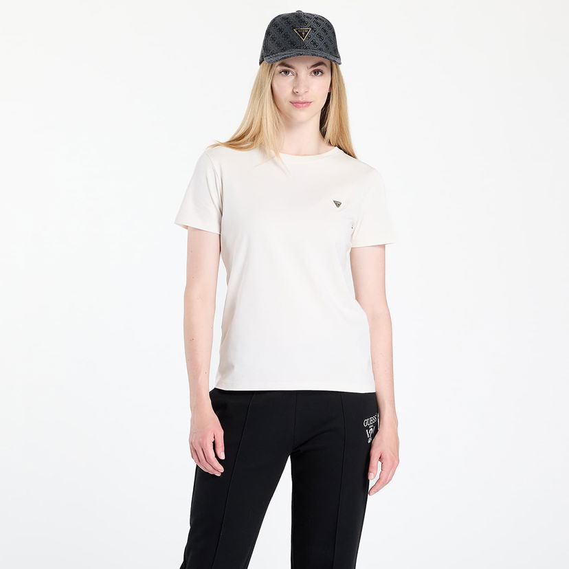 T-shirt GUESS GUESS Colette T-Shirt Hvid | V4YI09J1314-G6K5
