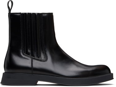Sneakers og sko BOSS Hugo Embossed-Logo Chelsea Boots Sort | 50552567, 0