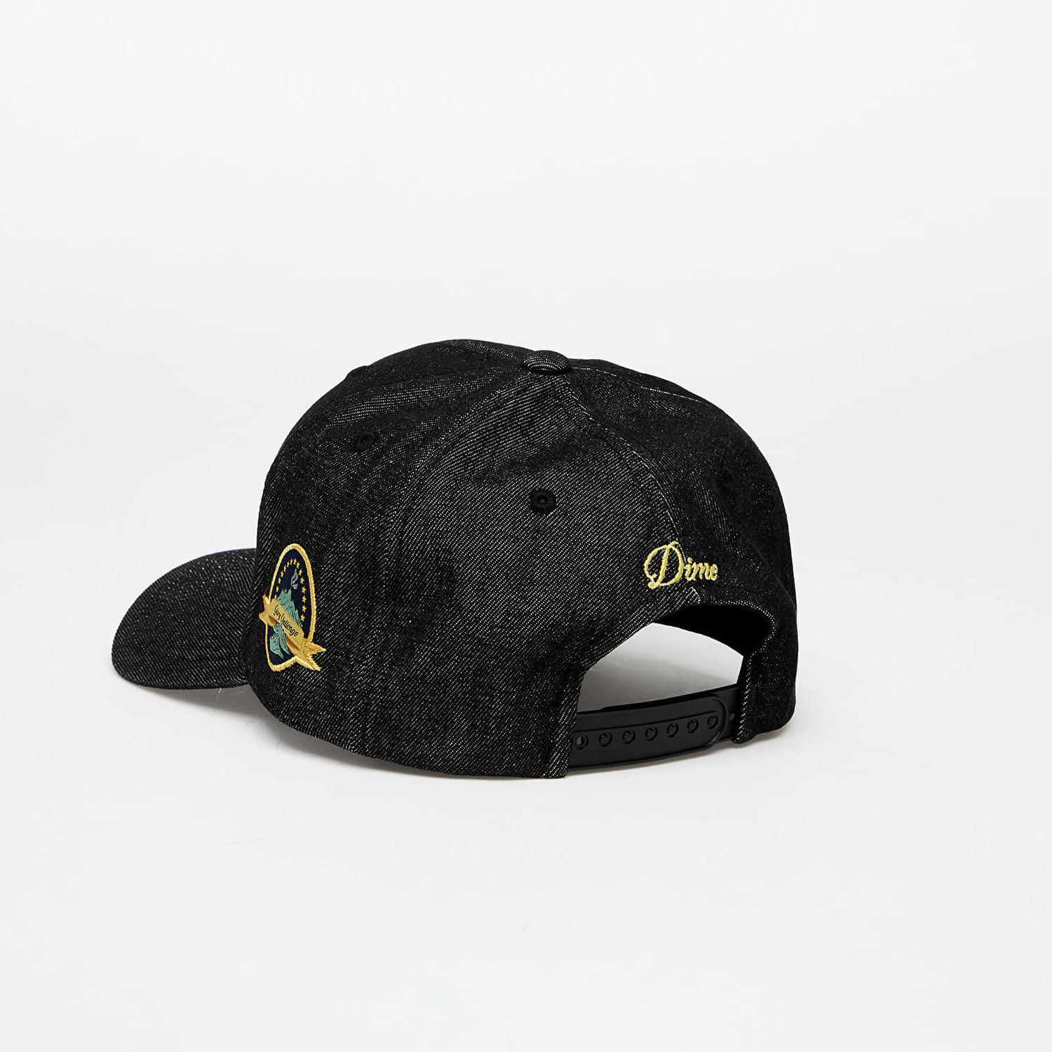 Kasket Dime DIME Cursive D Full Fit Cap Sort | DIME2SP2519BLK, 1