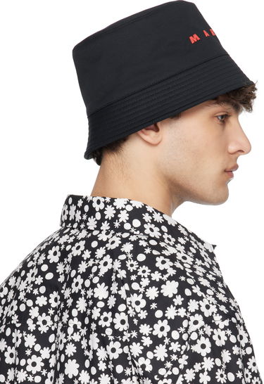 Hat Marni Embroidered Logo Bucket Hat Sort | CLZC0110S0 UTC311, 2