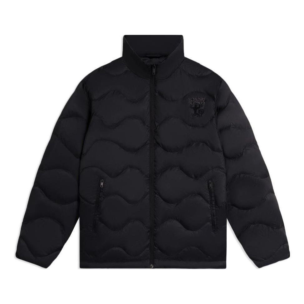 Puffer jakke Li-Ning Fashion Trend Down Jacket Sort | AYMS081-3, 0