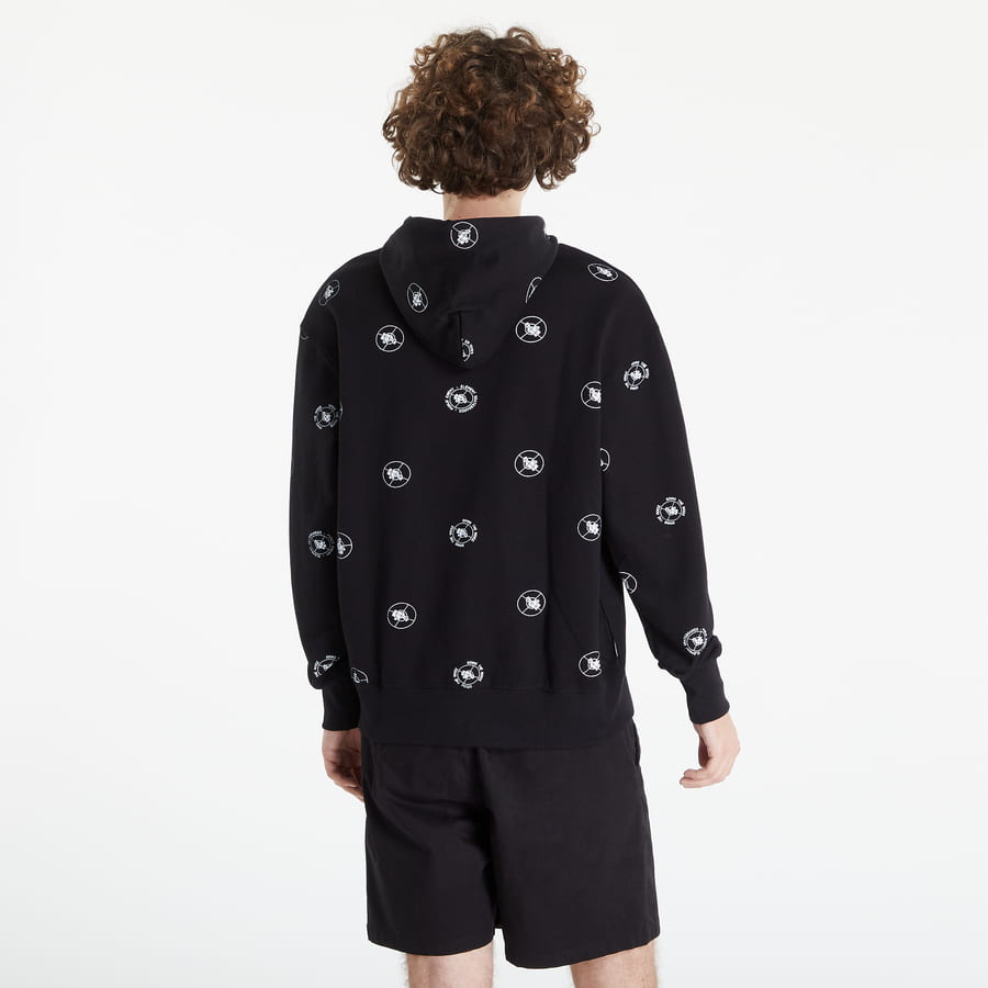 Sweatshirt Element Pexe Polka Hoodie Sort | C1HOC319-ELP2, 1