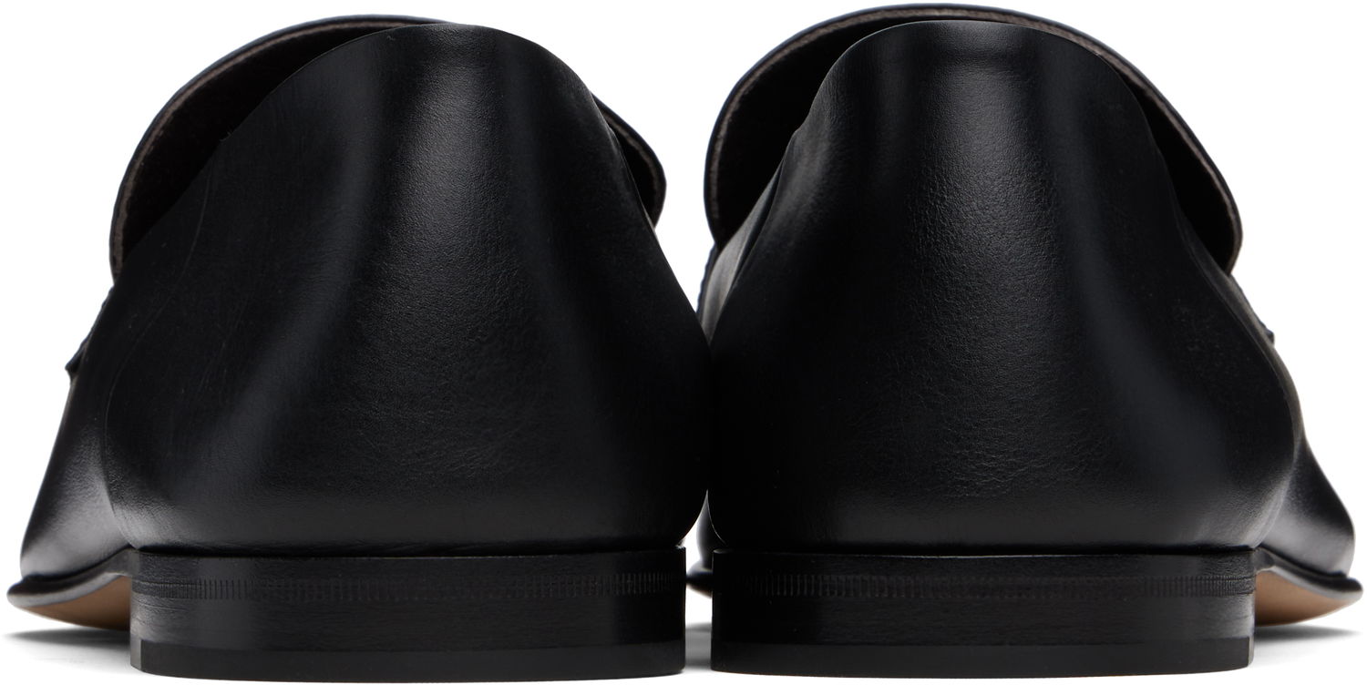 Sneakers og sko The Row Classic Loafers Sort | F2086-L57A, 1