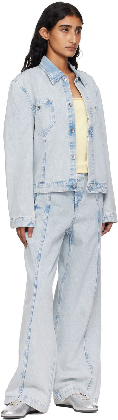 Jakke YMC YMC Loft Denim Jacket Blå | Q5YMC, 3