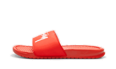 Sneakers og sko Nike Stussy x Benassi ''Habanero Red'' Rød | CW2787-600, 0